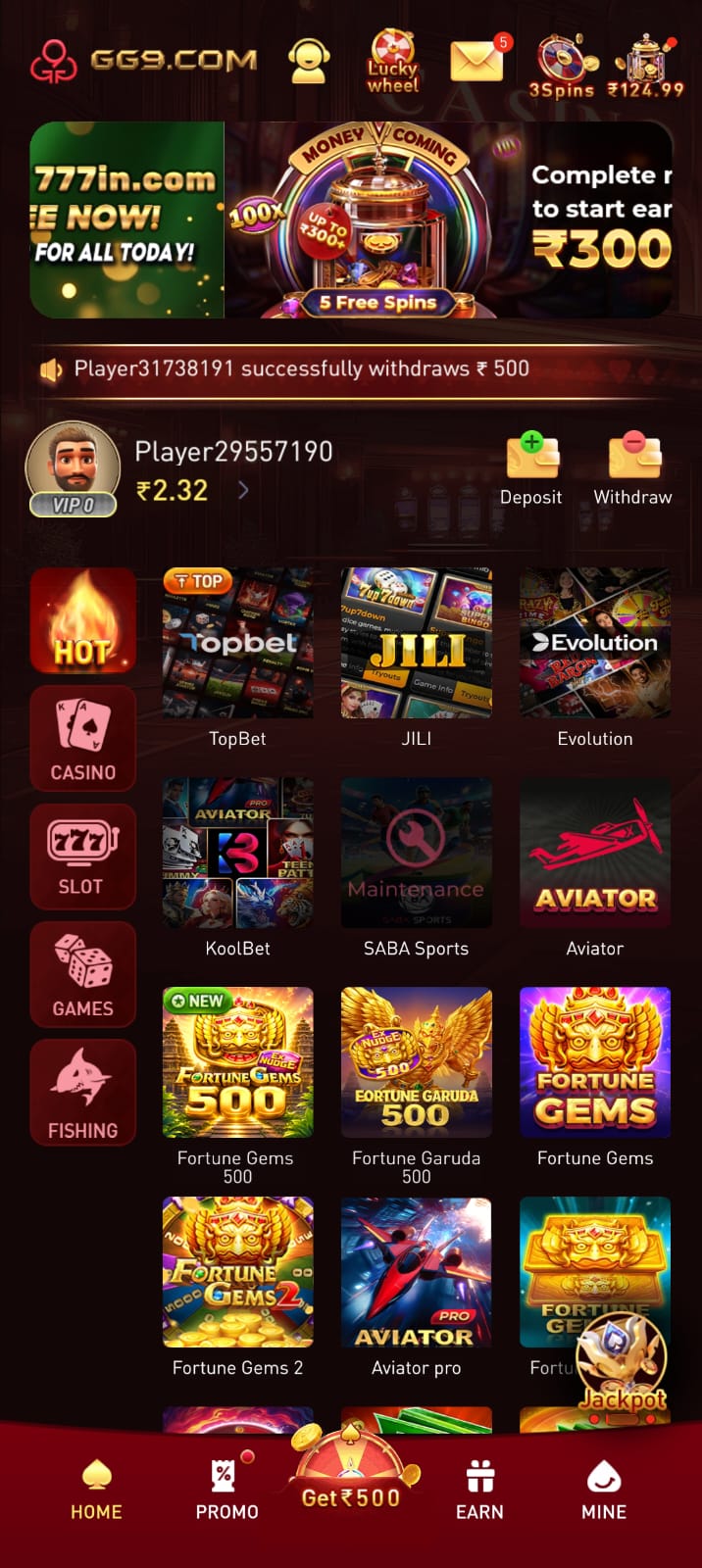GG9 Game Official App Download
